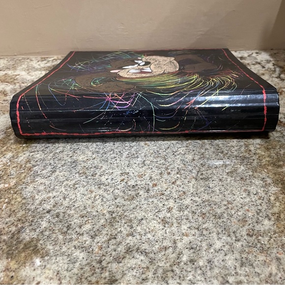 Looney Tunes TAZ the Tasmanian Devil Binder 3-Ring 90s RETRO Vintage New - Picture 6 of 8